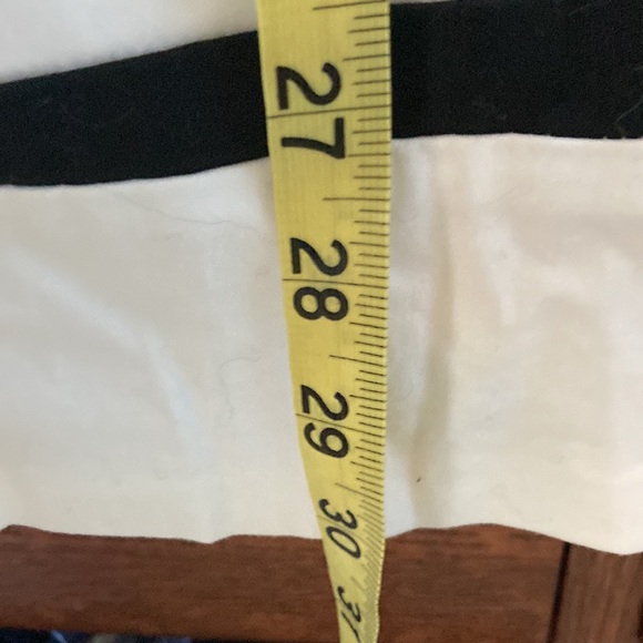 B. DARLIN strapless white and black dress size 3/4 - Picture 12 of 12